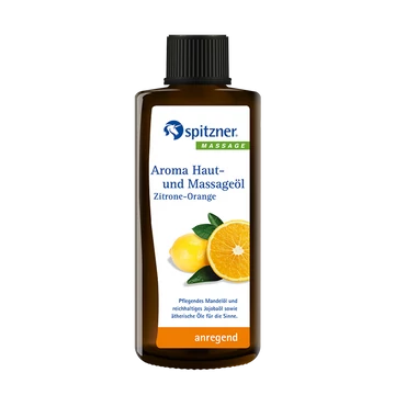 Citrom - narancs aroma bőr- és masszázsolaj